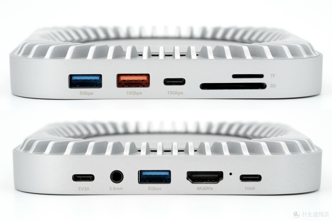 果系桌搭强迫症救星,"隐形"扩容Mac mini,移速扩展坞底座评测