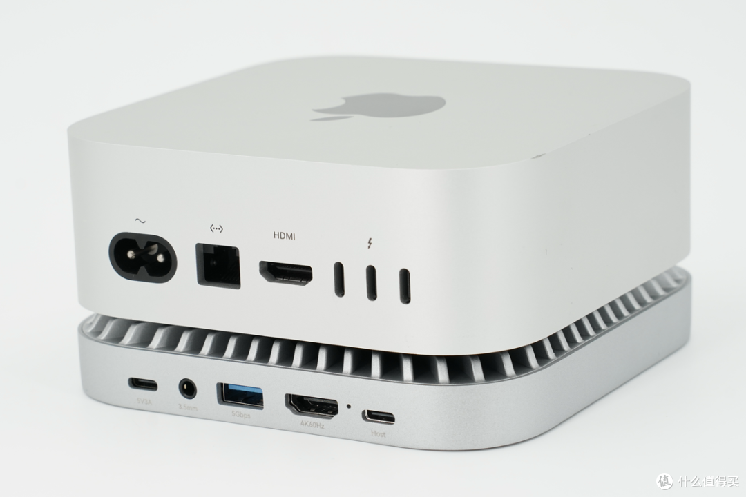 果系桌搭强迫症救星,"隐形"扩容Mac mini,移速扩展坞底座评测