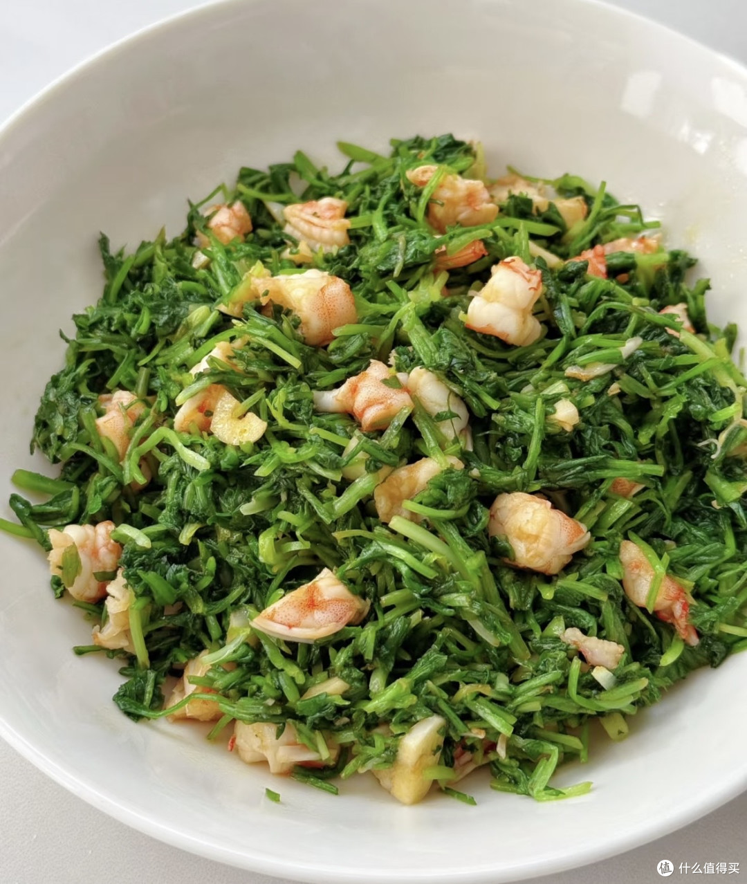 春日限定:凉拌荠菜虾