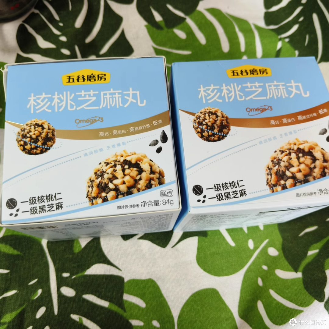 五谷磨房小天才核桃芝麻丸，美味与营养兼得