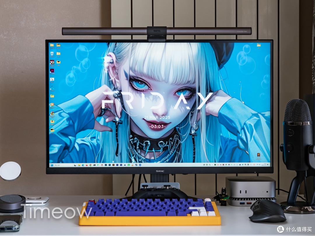 国补1700入手 双模秒切MiniLED!SANC DM72u电竞显示器值不值?