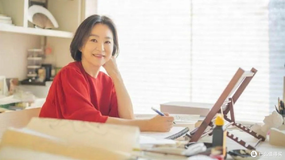 林青霞的书房。