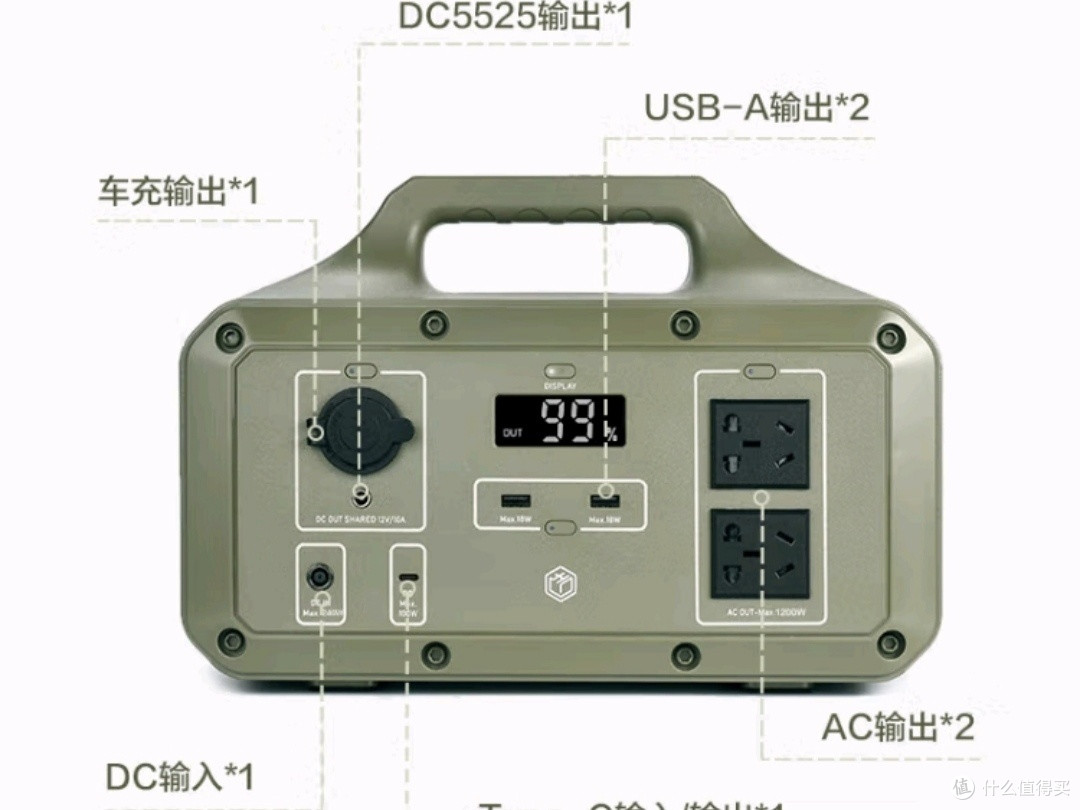 京东京造移动户外电源,让用电自由触手可及!