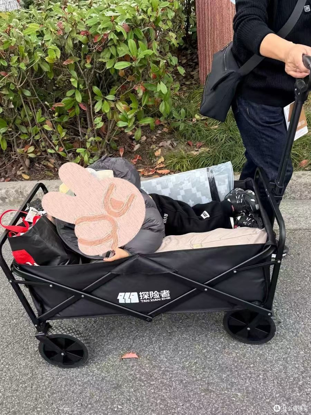 户外折叠手推快递车出行好伴侣