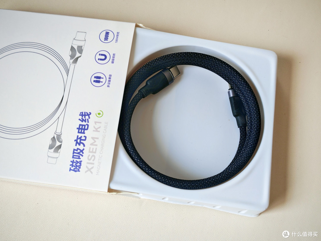 西圣K1磁吸双Type-c 100W充电线:告别繁琐,畅享极速充电新体验