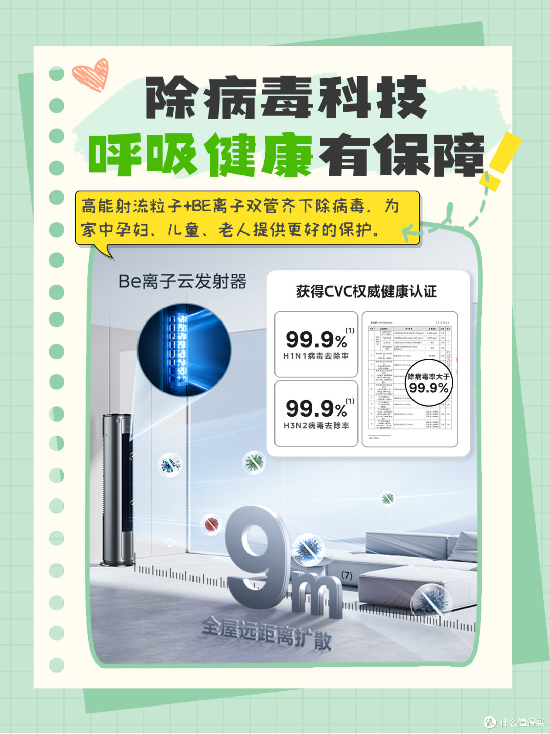 😍被这台空调拿捏了!美的【巨瀑风】VC201 超赞