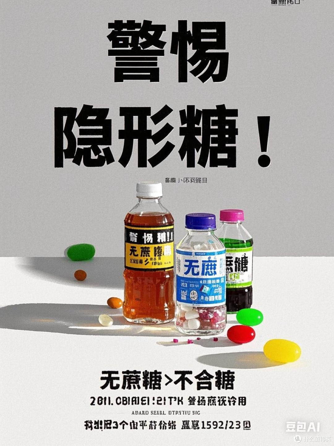 警惕隐形糖!无蔗糖≠不含糖,这些细节要注意