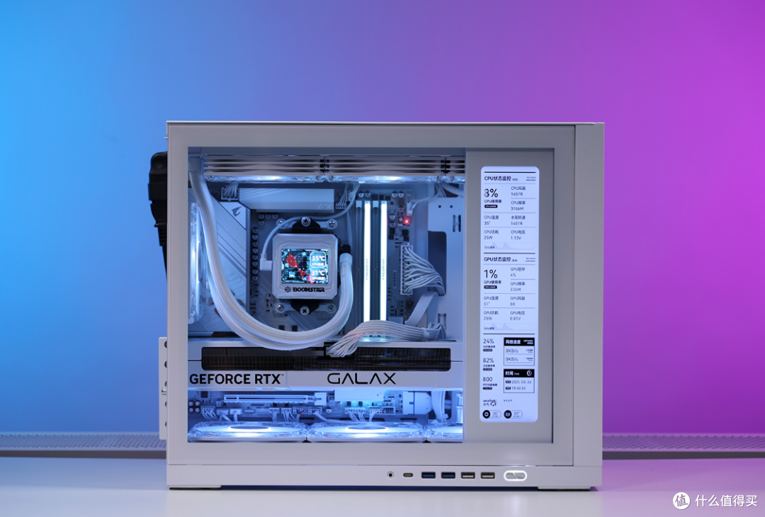 高配但小体积,11.3寸副屏!闪鳞G600搭配98X3D+5070Ti装机分享