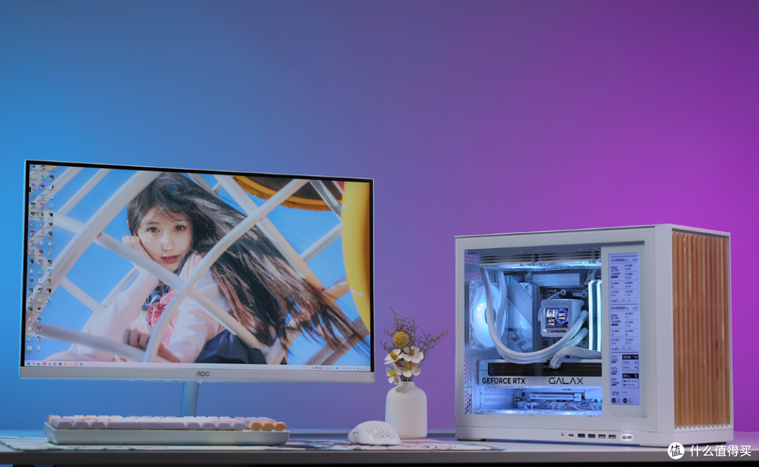 高配但小体积,11.3寸副屏!闪鳞G600搭配98X3D+5070Ti装机分享