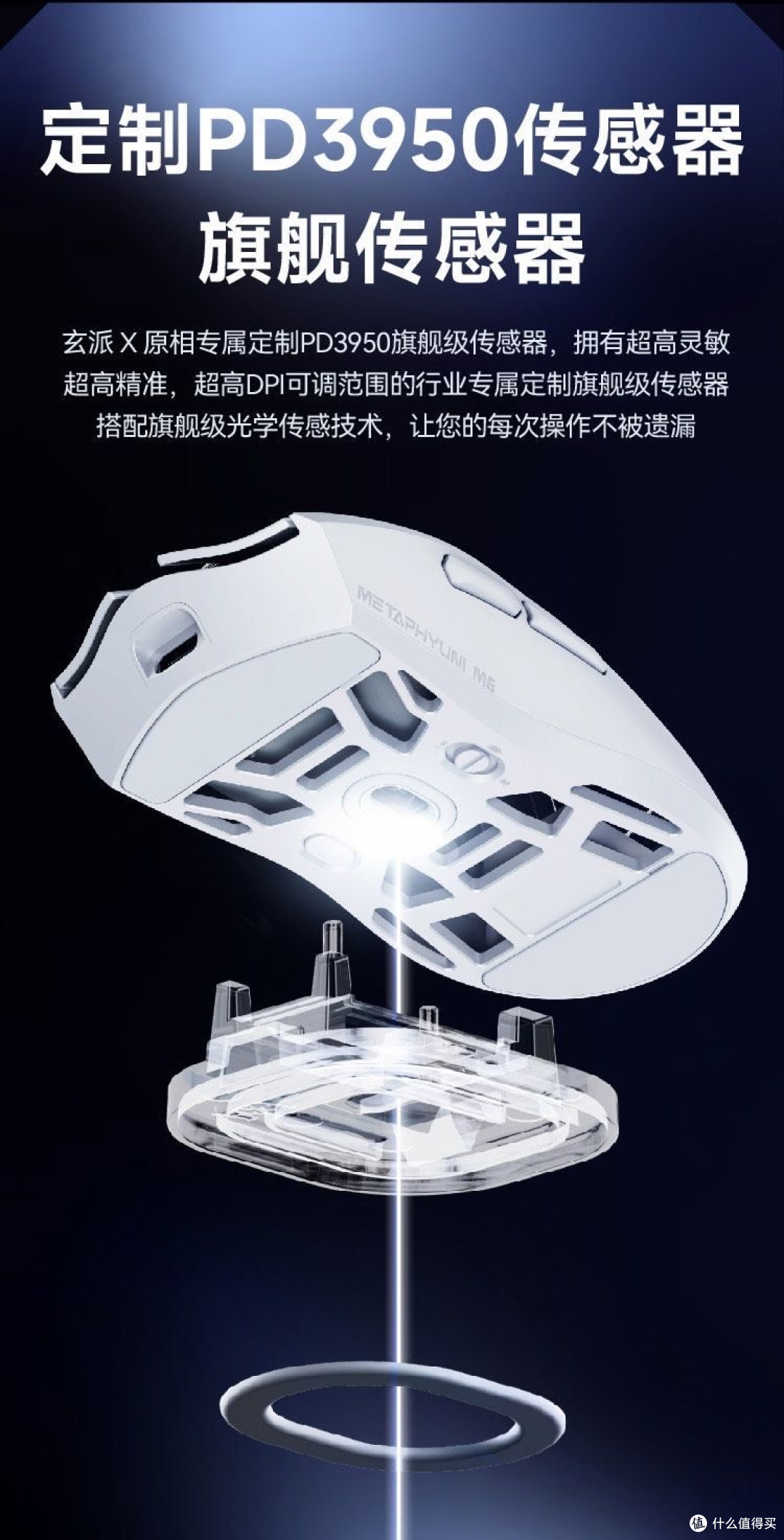玄派M6镁铝合金鼠标：轻盈战将，操控至巅