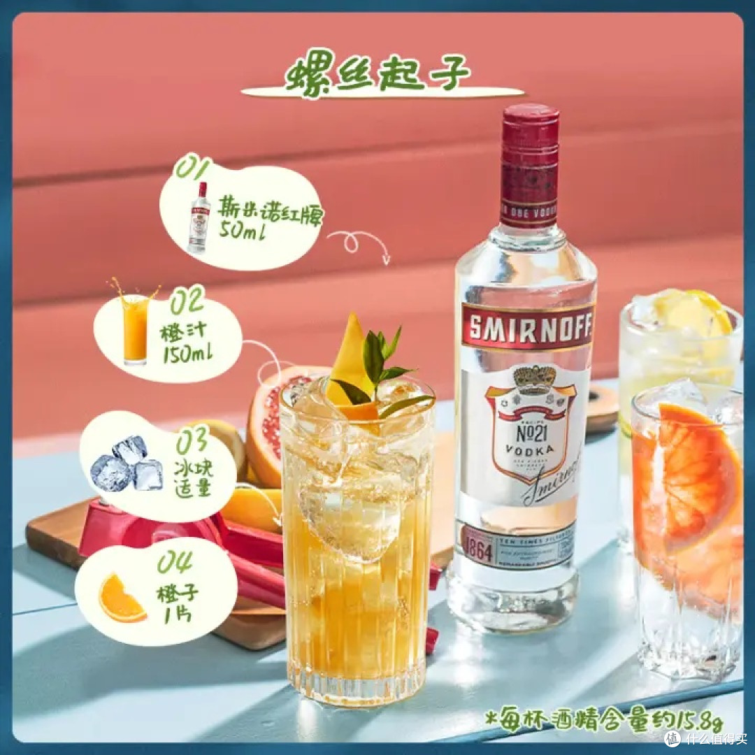 斯米诺红牌伏特加:解锁莫吉托基酒的清新微醺体验