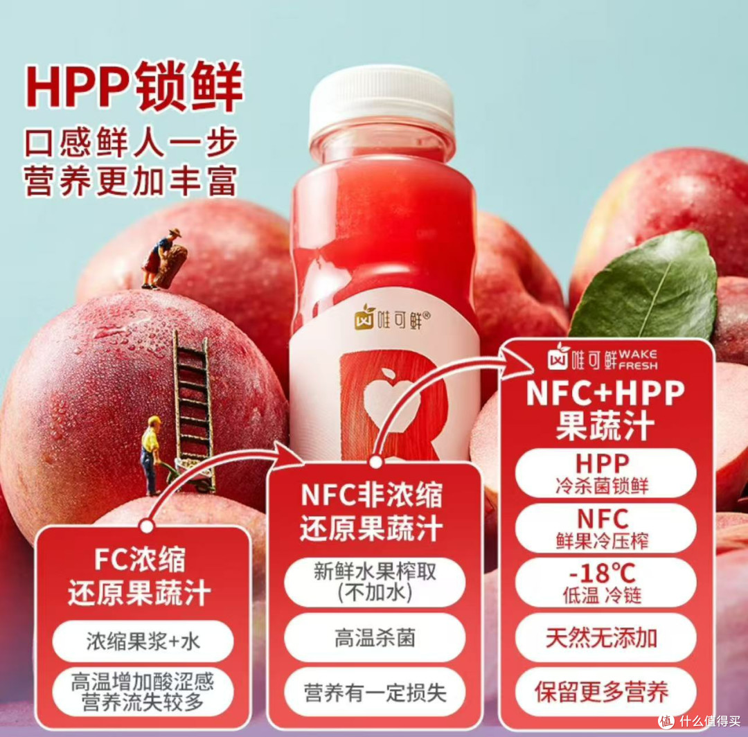 春日清爽好喝！唯可鲜100%红心苹果汁，让你每一口都鲜活