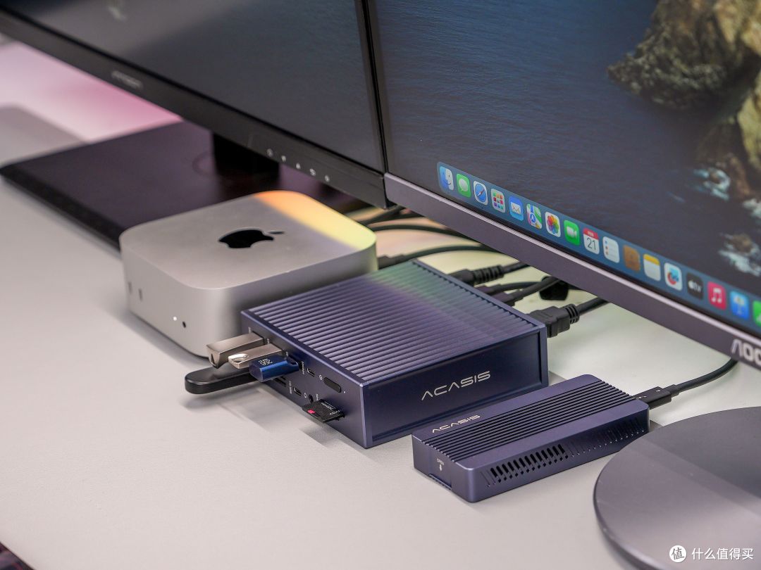 完美扩容MacBook Air!真正成为创作者工具:阿卡西斯雷电硬盘盒