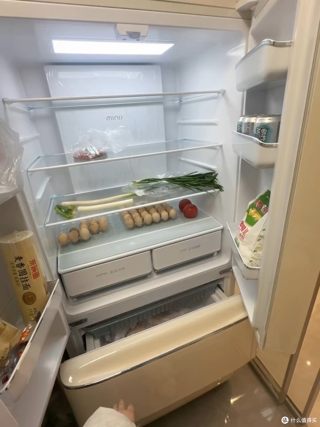 被问爆的奶油风冰箱,小吉508LPlus实至名归