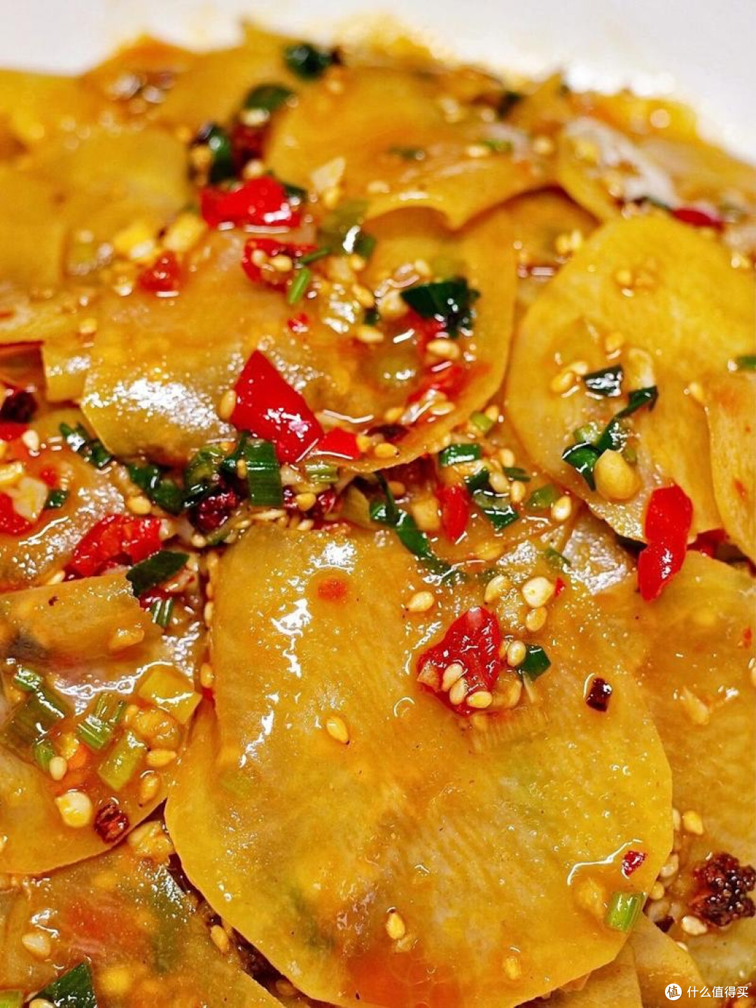 凉拌土豆片,你试过吗?
