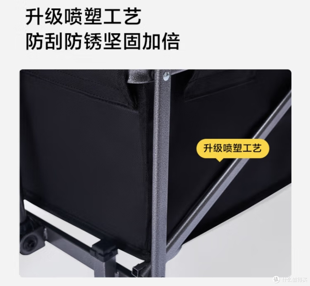 户外新姿势：京东京造户外露营车，两向折叠，营地小推车新选择