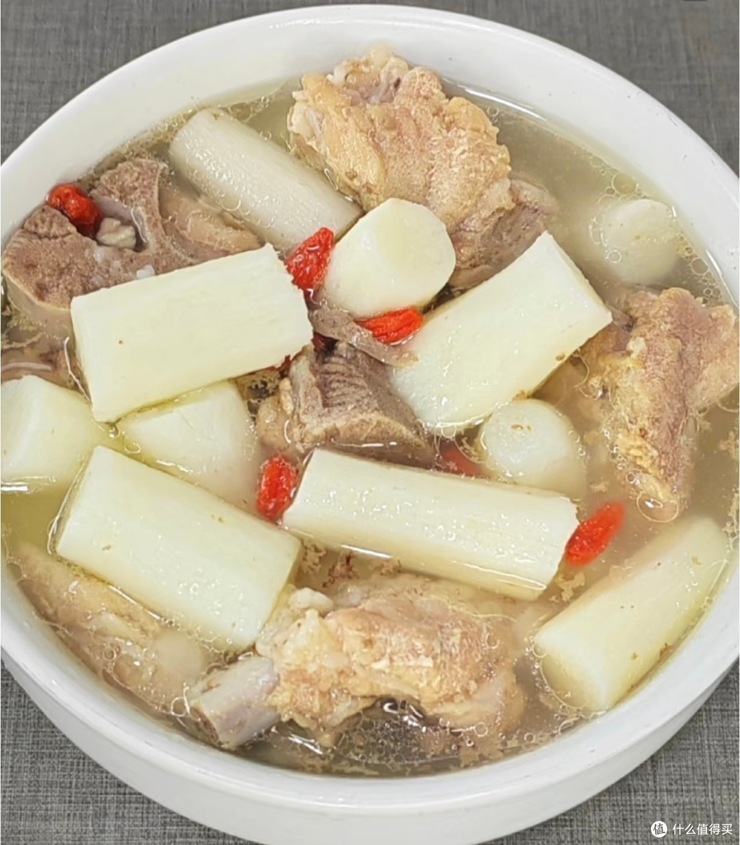 春日滋补养生来一碗山药排骨汤