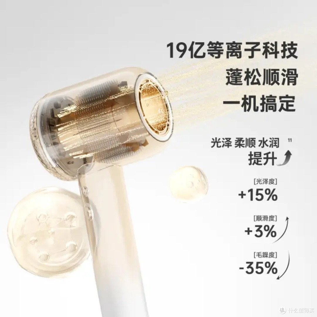 康夫F9灰电吹风机大功率护发