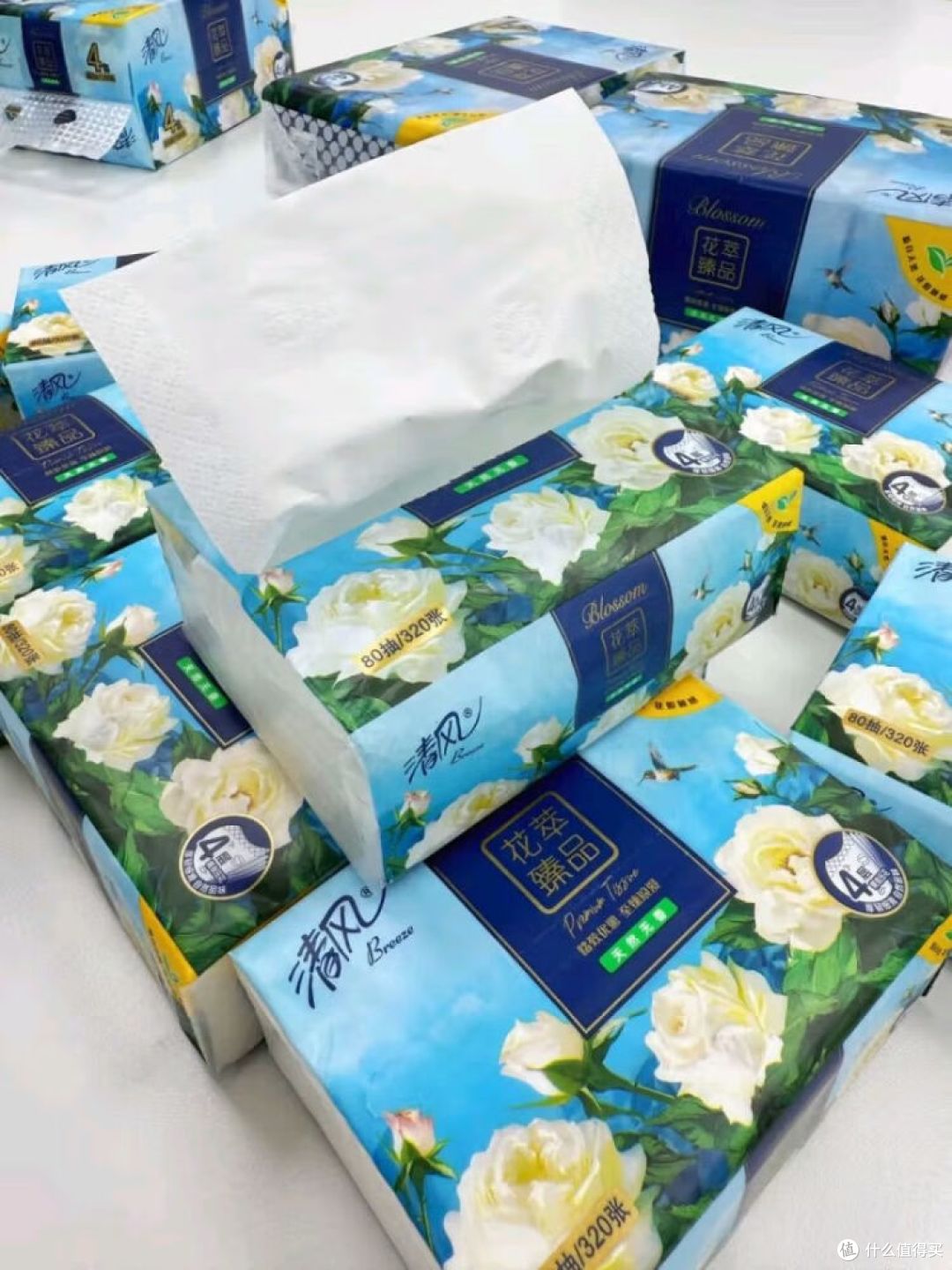 清风花萃抽纸