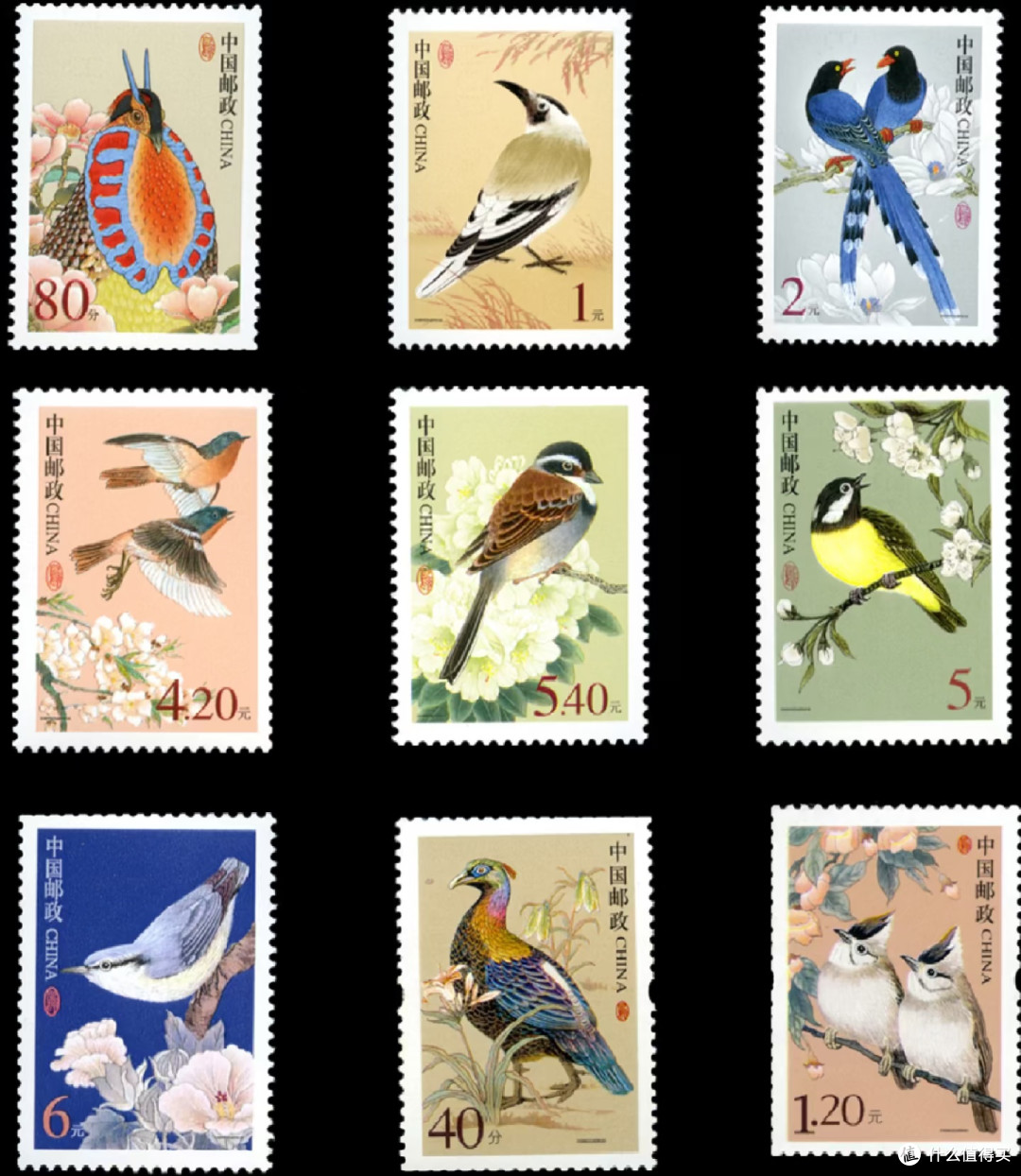 一,选材珍稀:尽显自然之美《中国鸟》邮票所选取的6种鸟类均为中国特
