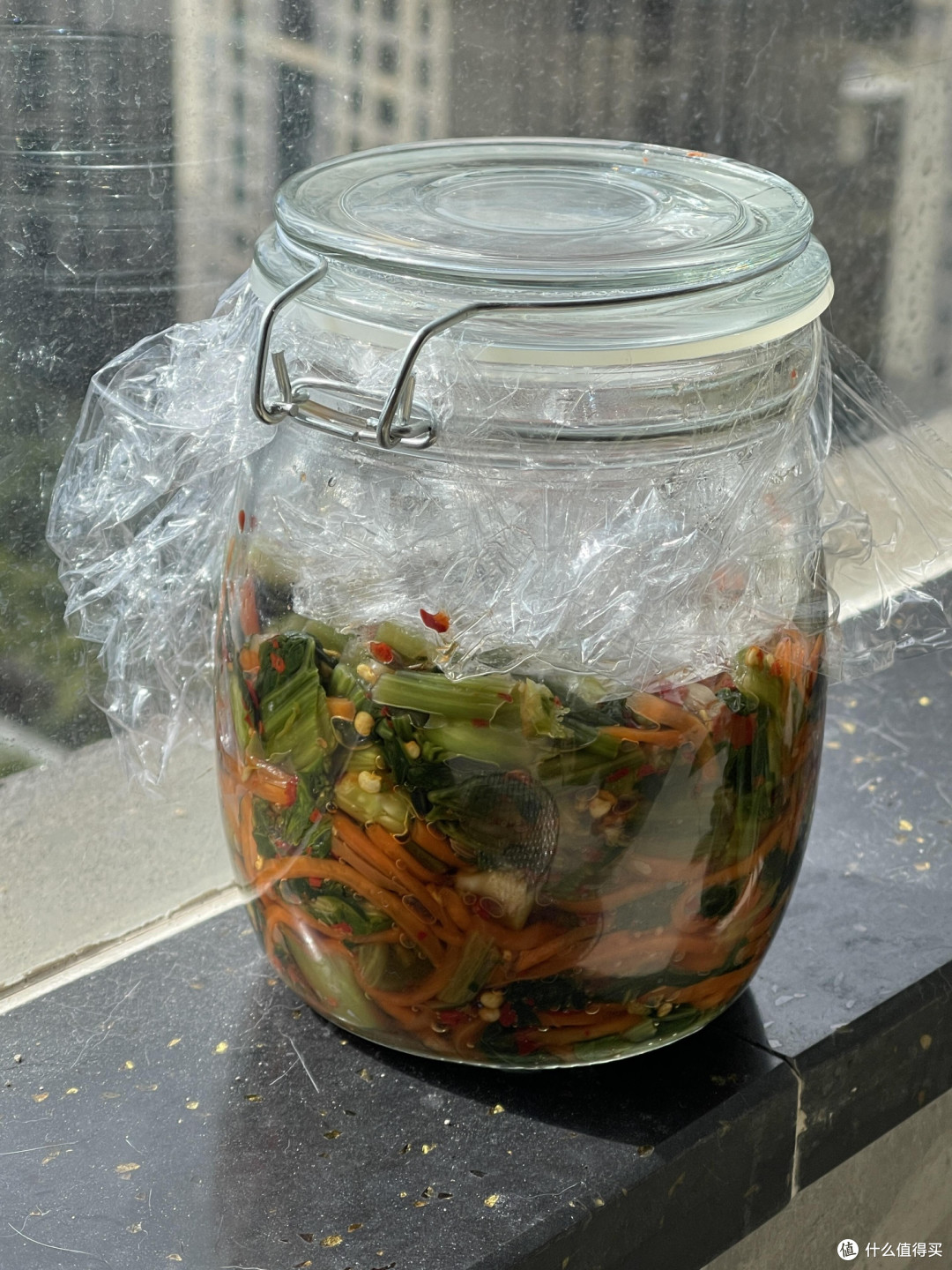 仅一个值友想看的腌酸菜教程就这么水灵灵的出来了
