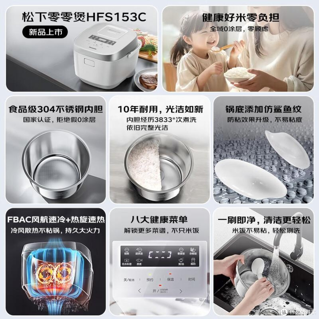 松下和福库电饭煲哪个好?对比一下,看看哪个煮饭更好吃!