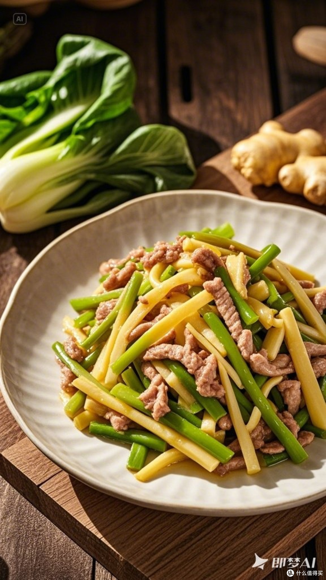 竹笋炒肉丝