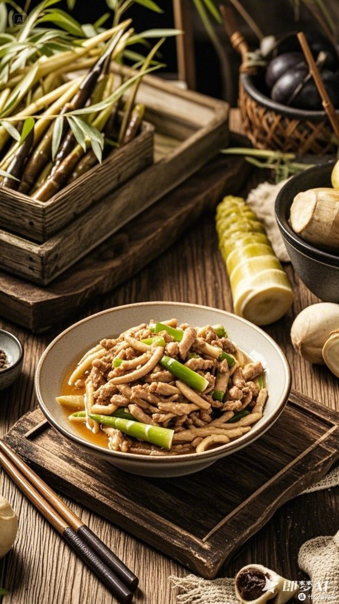 竹笋炒肉丝
