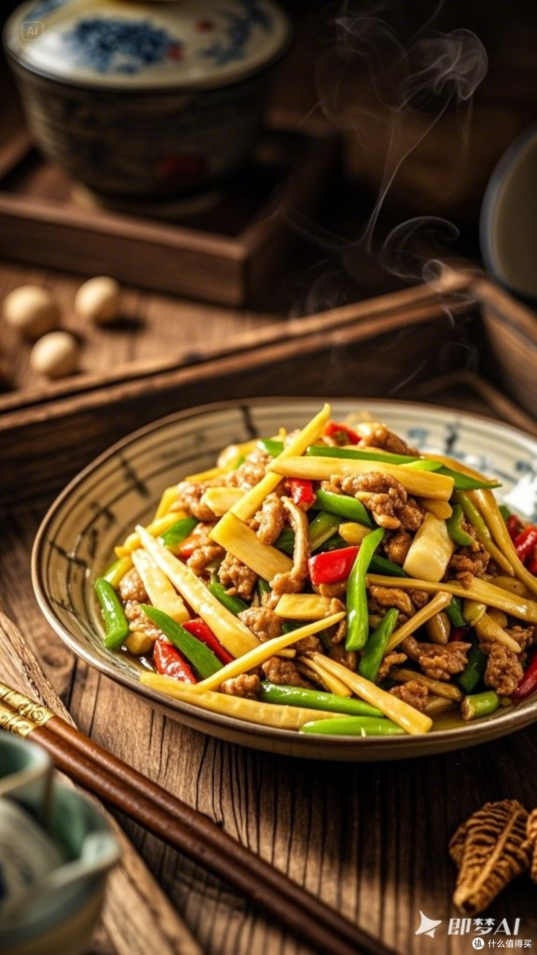 竹笋炒肉丝