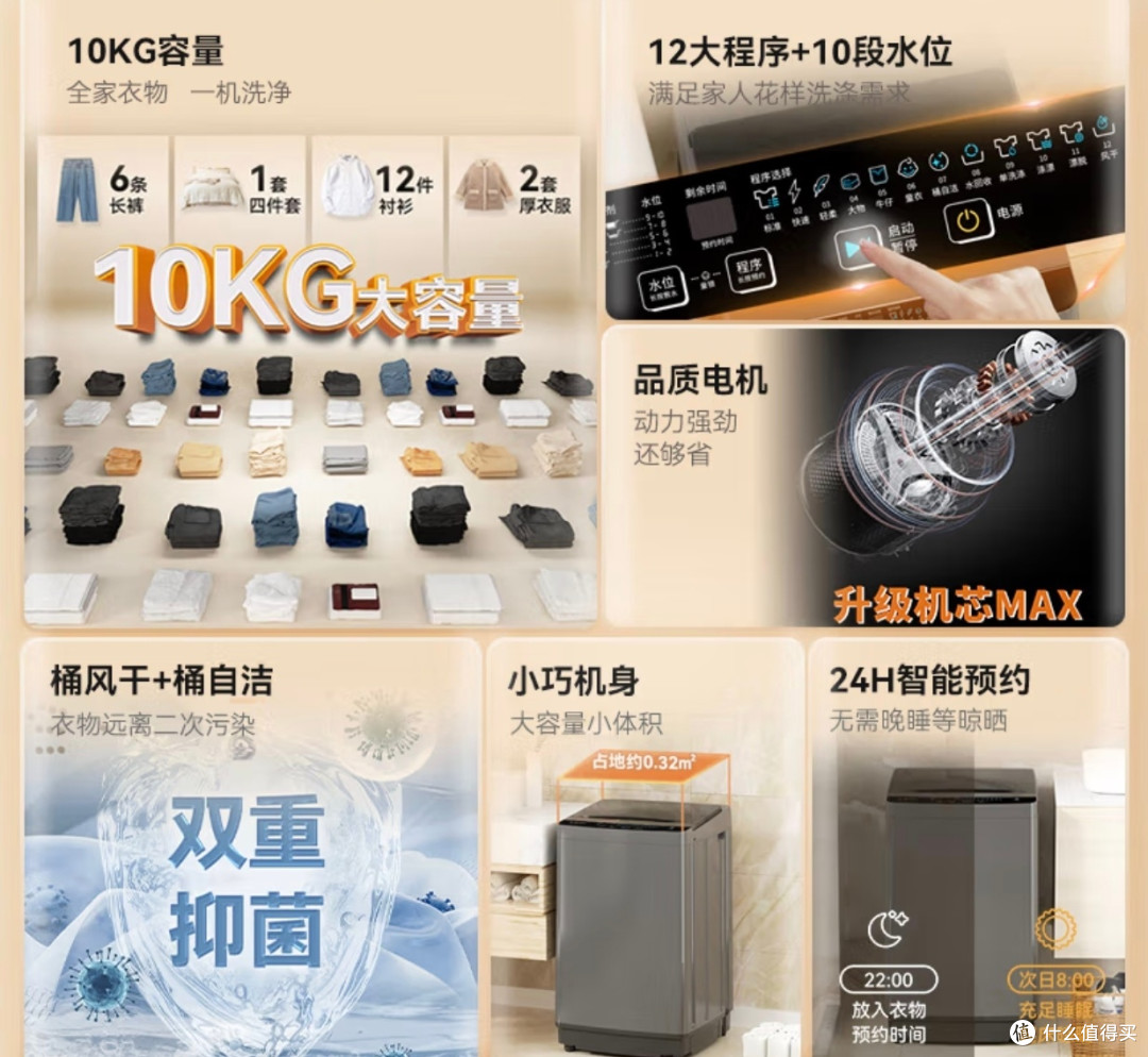 仅需五百多元!荣事达ERVP192020T,凭啥成为10公斤大容量的TOP1