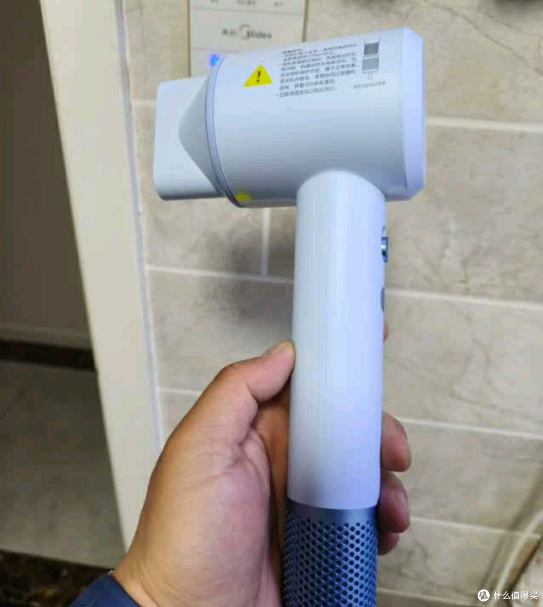 米家小米高速水离子吹风机速干滋养,低噪大风力,月光白美学之选