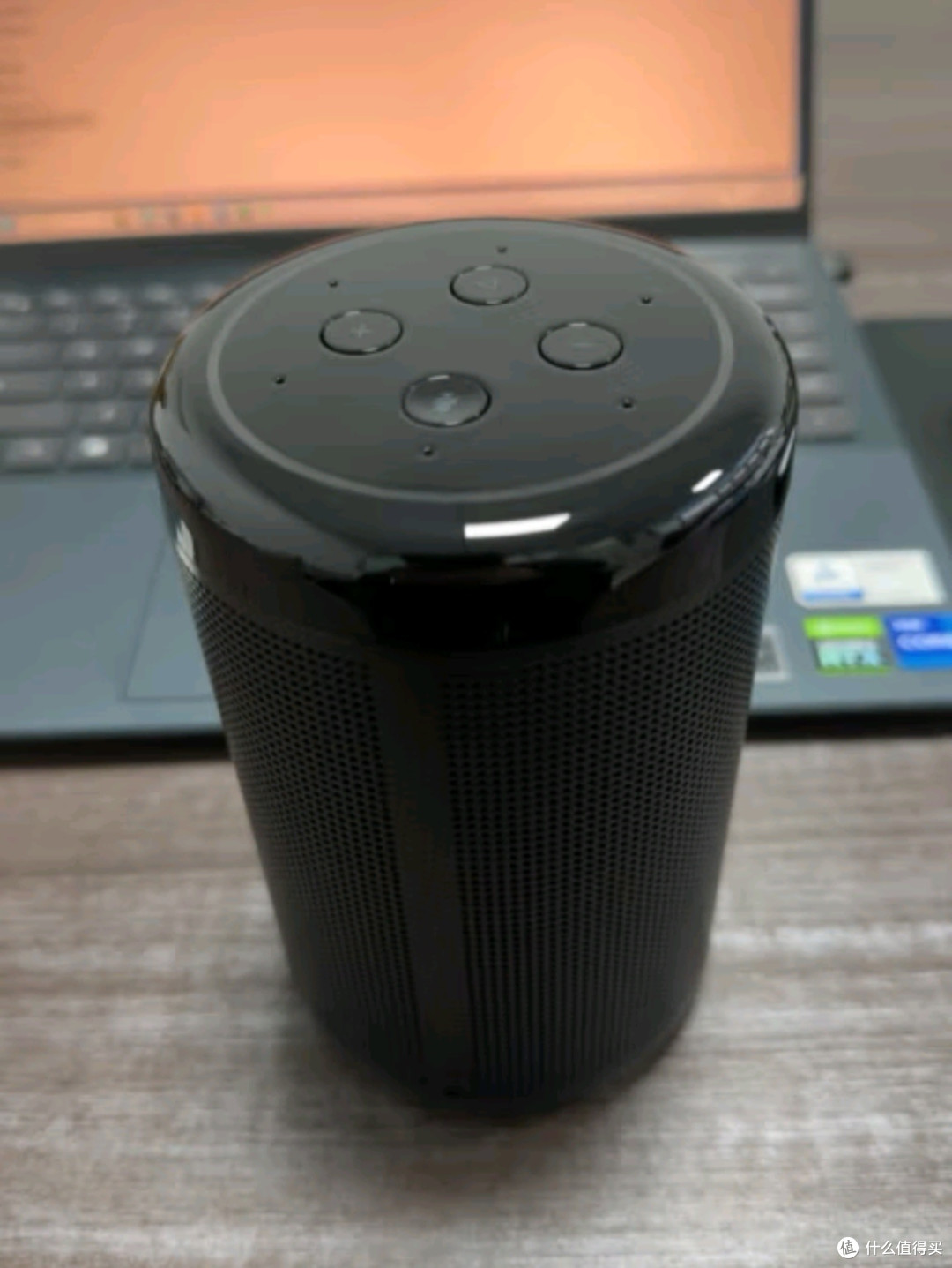 智能音箱半岛Pro 文心大模型，AI语音桌面音响