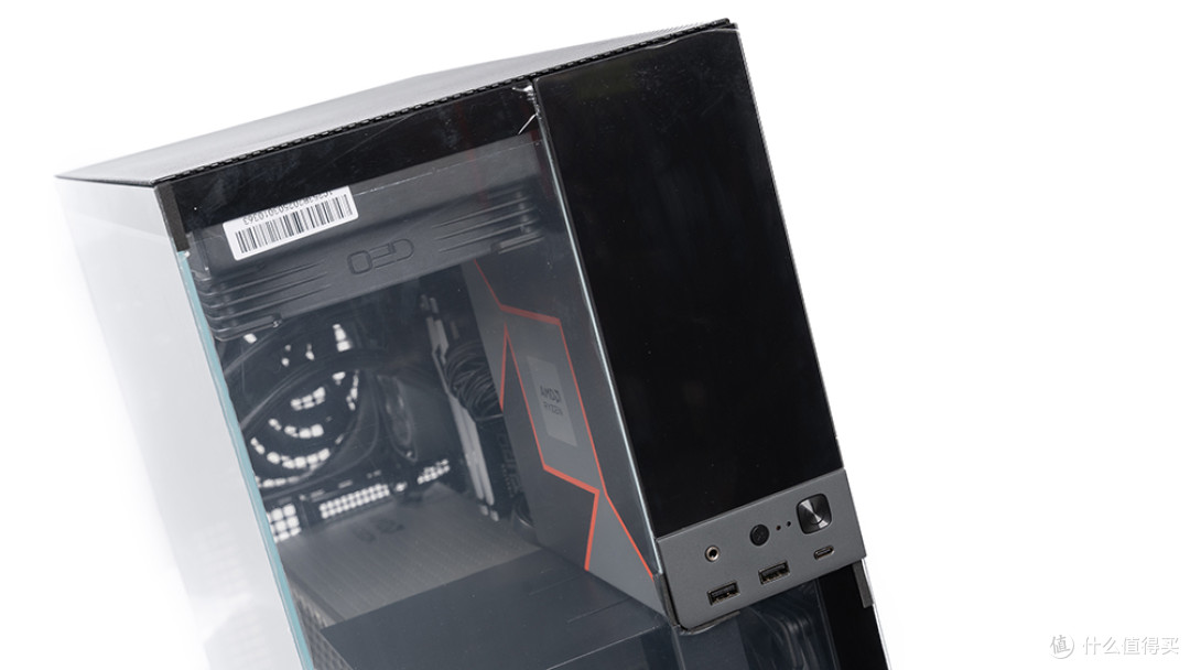 9950X3D+华硕X870-PLUS+RX 9070 XT+Model5装机:点燃AMD信仰之力