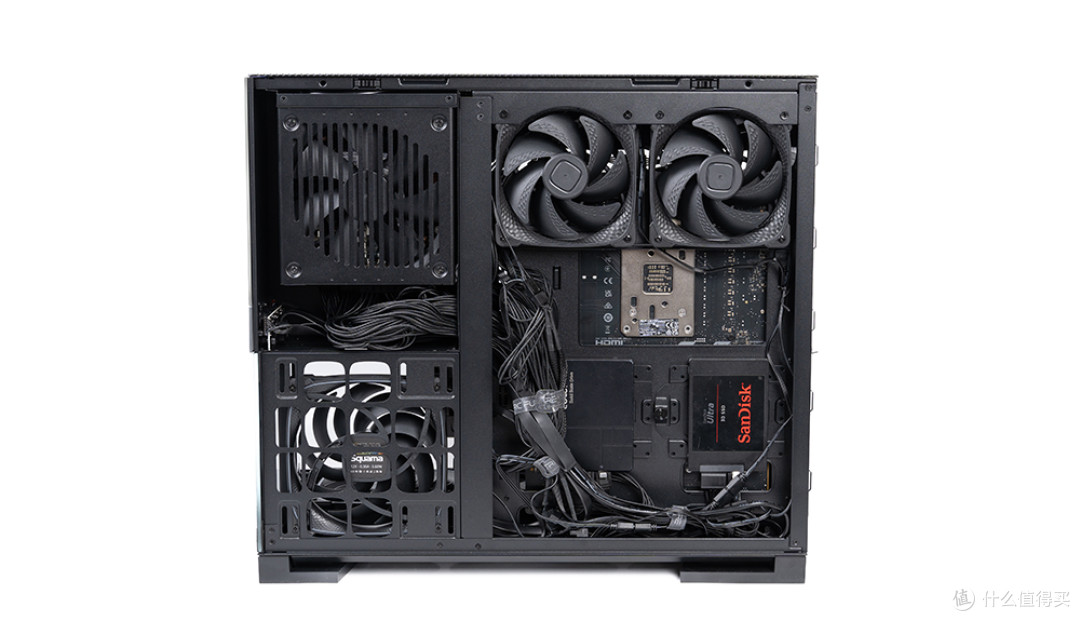 9950X3D+华硕X870-PLUS+RX 9070 XT+Model5装机:点燃AMD信仰之力