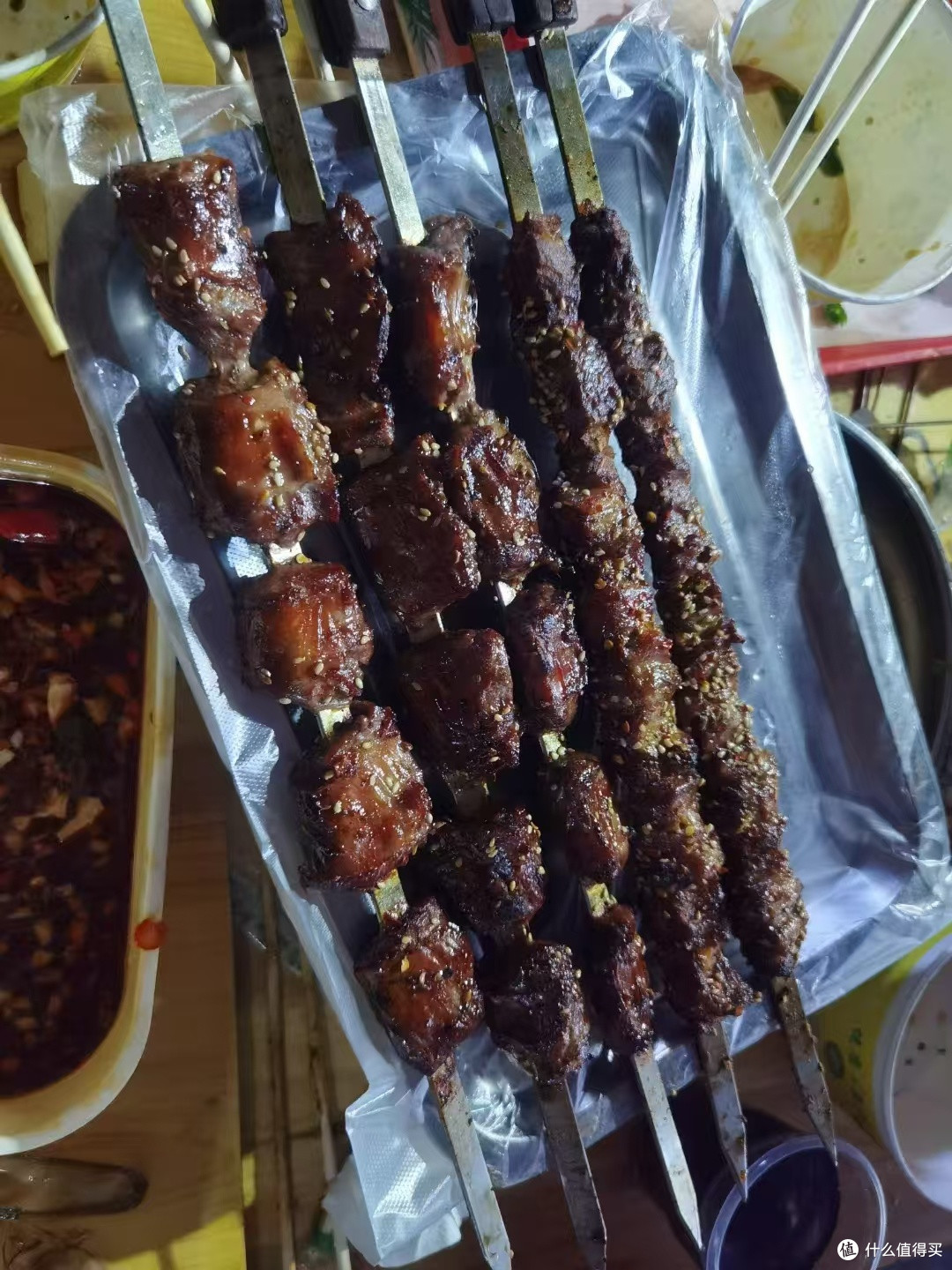 最近可能是和烧烤杠上了,一个晚上竟然吃两次烧烤。
