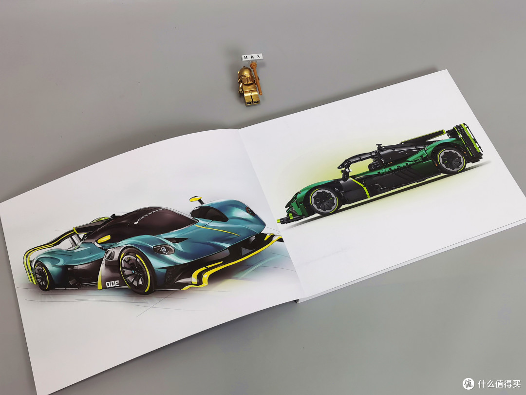 全印刷件,有变速箱,有动力快装快拆功能,1:8积木赛车-Valkyrie