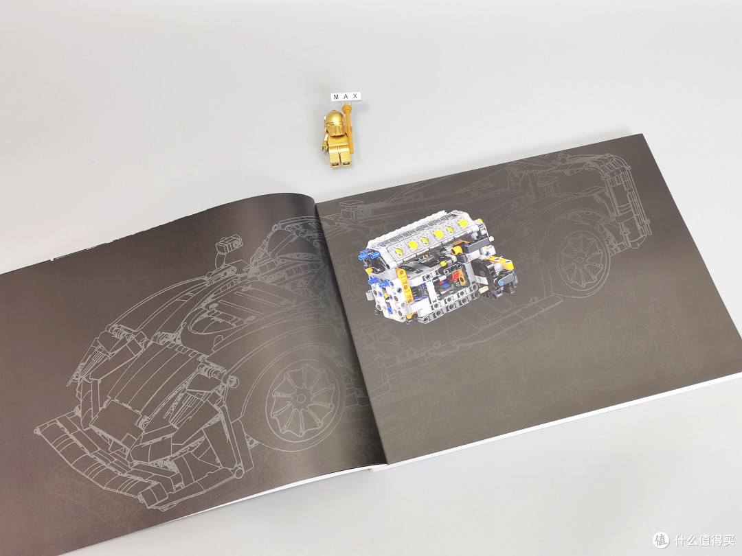 全印刷件,有变速箱,有动力快装快拆功能,1:8积木赛车-Valkyrie