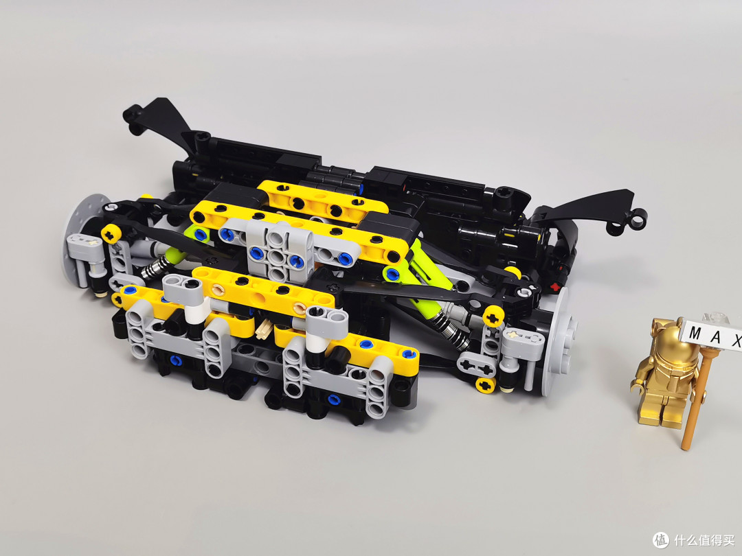 全印刷件,有变速箱,有动力快装快拆功能,1:8积木赛车-Valkyrie