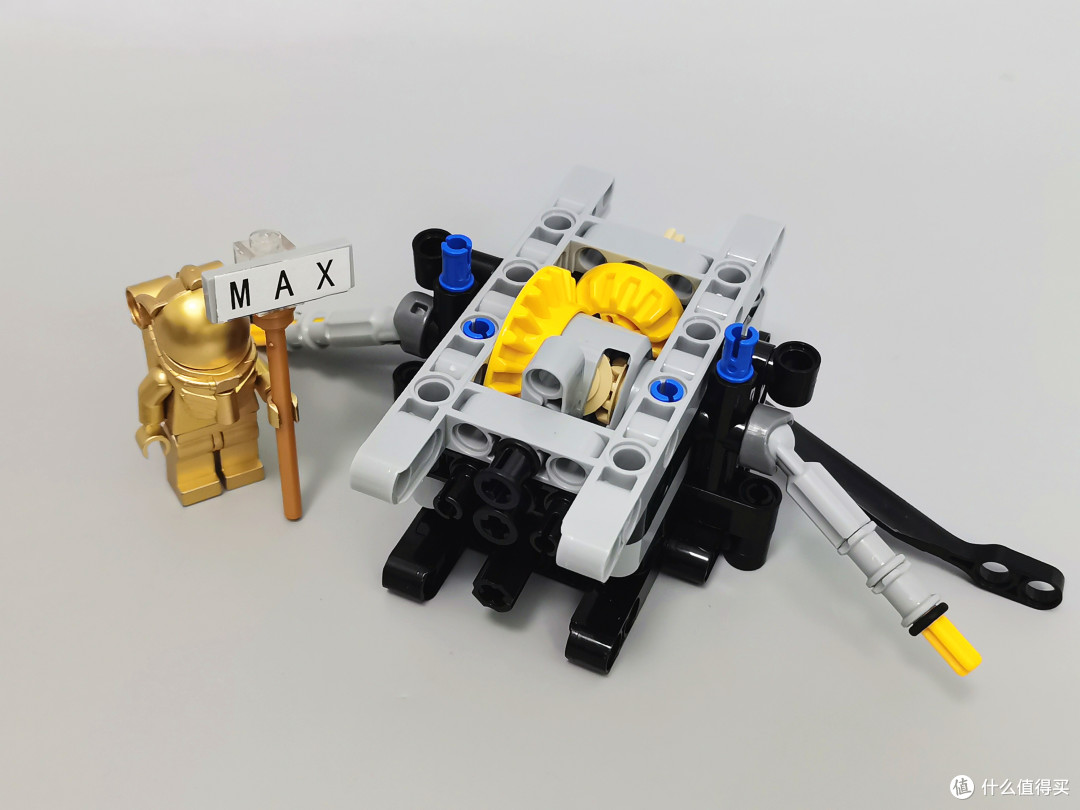 全印刷件,有变速箱,有动力快装快拆功能,1:8积木赛车-Valkyrie