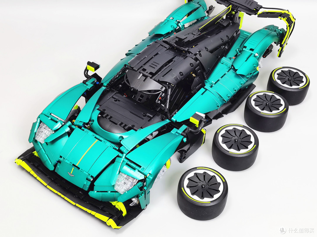全印刷件,有变速箱,有动力快装快拆功能,1:8积木赛车-Valkyrie