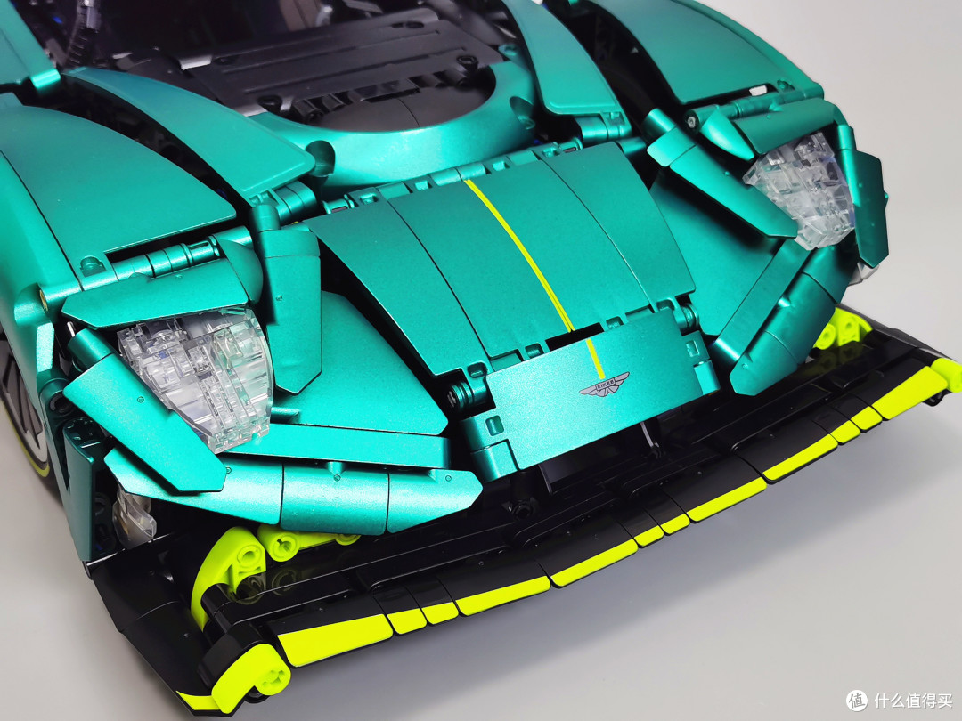 全印刷件,有变速箱,有动力快装快拆功能,1:8积木赛车-Valkyrie