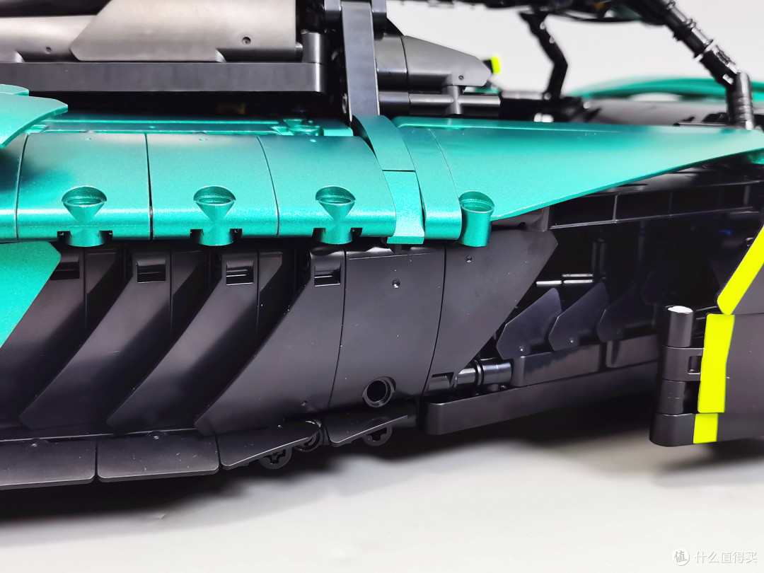 全印刷件,有变速箱,有动力快装快拆功能,1:8积木赛车-Valkyrie