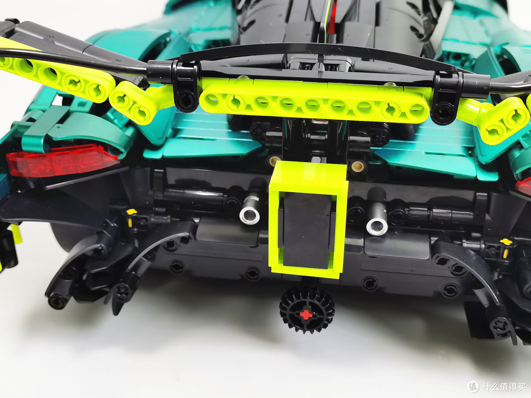 全印刷件,有变速箱,有动力快装快拆功能,1:8积木赛车-Valkyrie