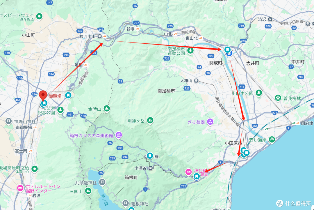 东京周边富士山、箱根、镰仓路线规划以及周游券选择的建议