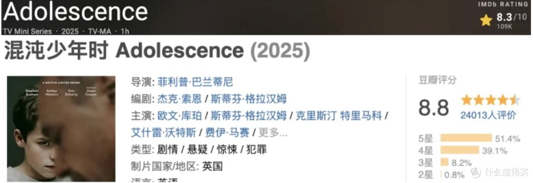 Netflix又出一部高分新剧,一镜到底直接封神