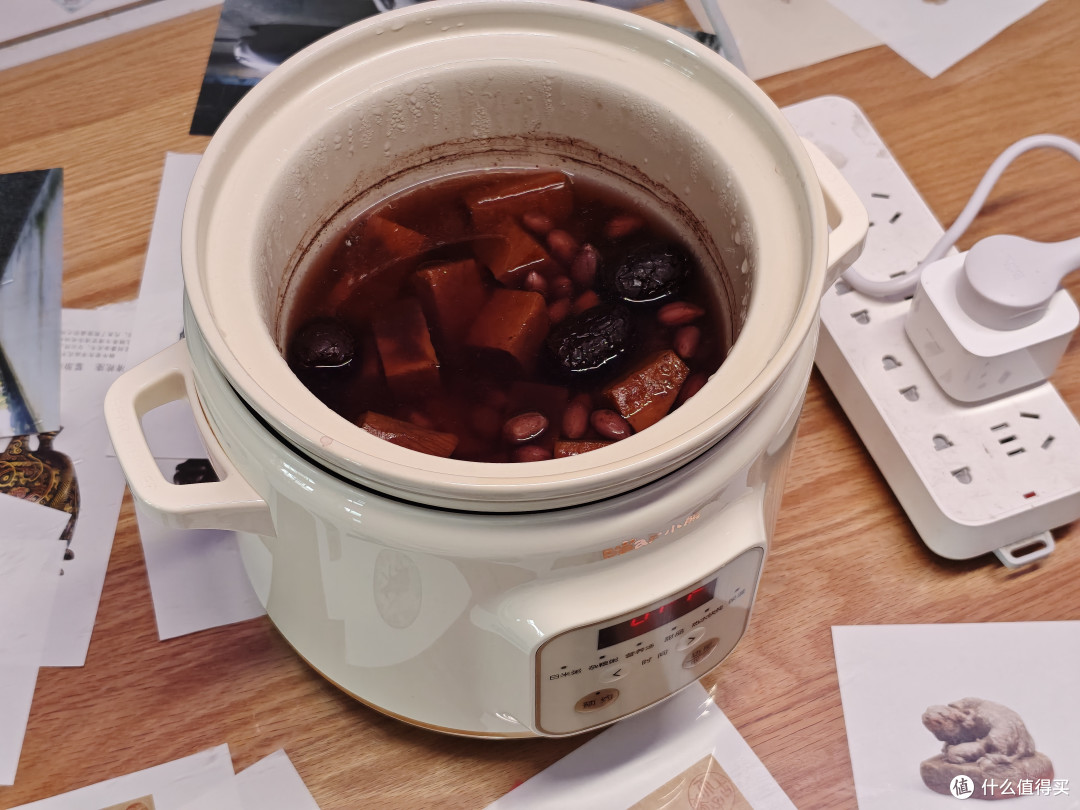 小熊电炖锅2L,容量升级体验