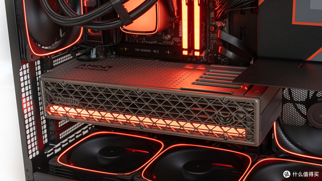 9950X3D+华硕X870-PLUS+RX 9070 XT+Model5装机:点燃AMD信仰之力