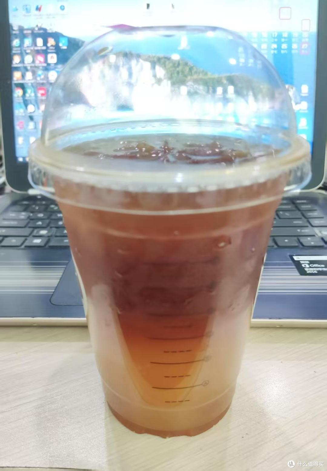 3.8元尝试库迪咖啡的魔丸杏皮气泡冰萃，酸酸甜甜的好喝