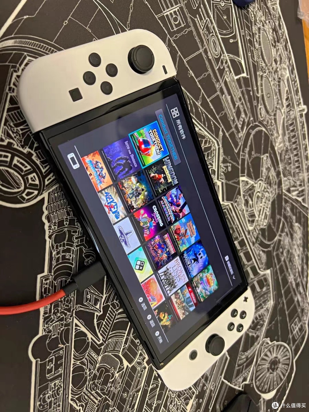 全新原装任天堂switch掌机日版OLED续航版NS电视健身体感游戏主机