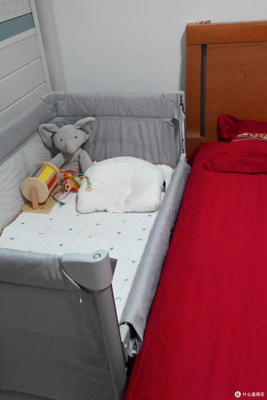 coolbaby一秒开合婴儿床多功能可拼接大床可移动便携新生宝宝床
